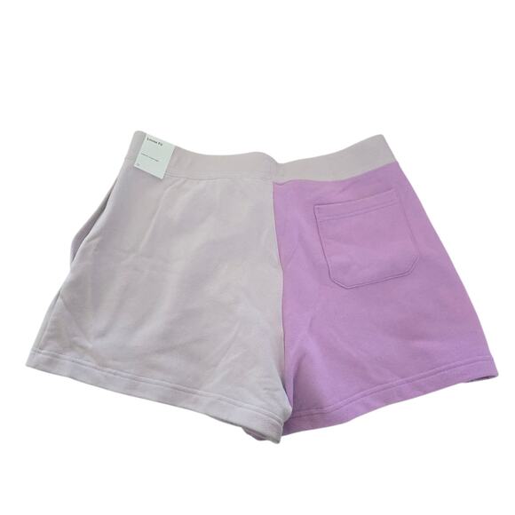 NWT! Women's Jordan Flight Fleece Color-Block Shorts Pink Purple XL - Picture 8 of 11